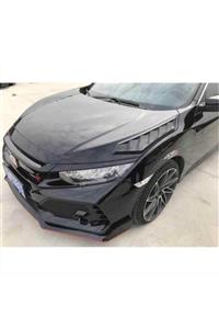 GENPO Honda Cıvıc Fc5-fk7 Motor Kaput Kabartma Type-r Dızayn - Boyasız