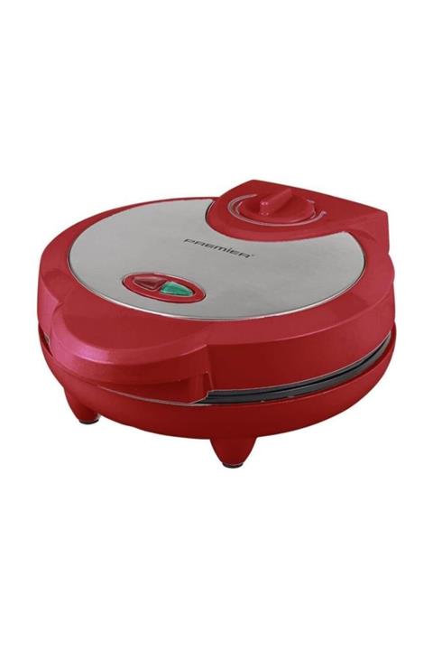 Premier PWM215-Kırmızı 1200W Waffle Makinesi