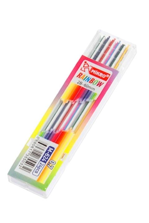 Mikro M-624 Min Renkli 0,7 Mm Versatil Kalem Ucu