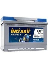 İNCİ AKÜ 12v 60ah 540a Formul A Oto Aküsü