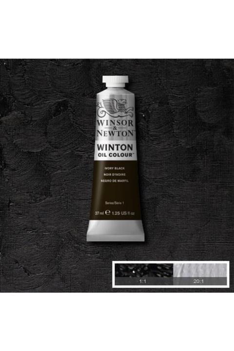 Winsor Newton Winton Yağlı Boya 37ml - Ivory Black 331