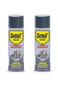 Selsil 2 X 500 ml Motor Temizleme Spreyi