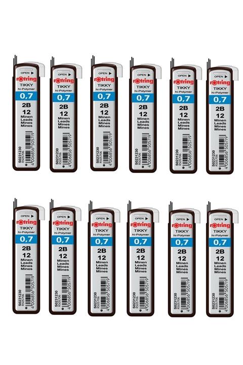 Rotring 0.7 Kalem Ucu 2b (s0231230) 12 Li