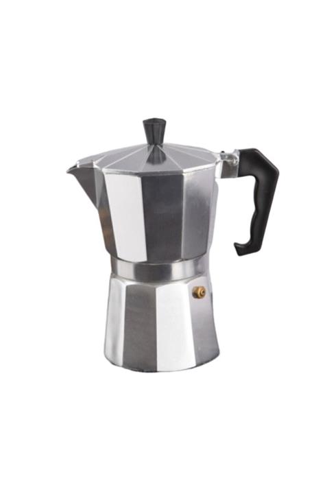 yeni11 Ocaküstü Moka Pot 3 Fincanlık Alüminyum Kahve Espresso Cezvesi