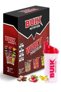 Bulk Nutrition Whey Protein Tozu 3 Şase ve Shaker