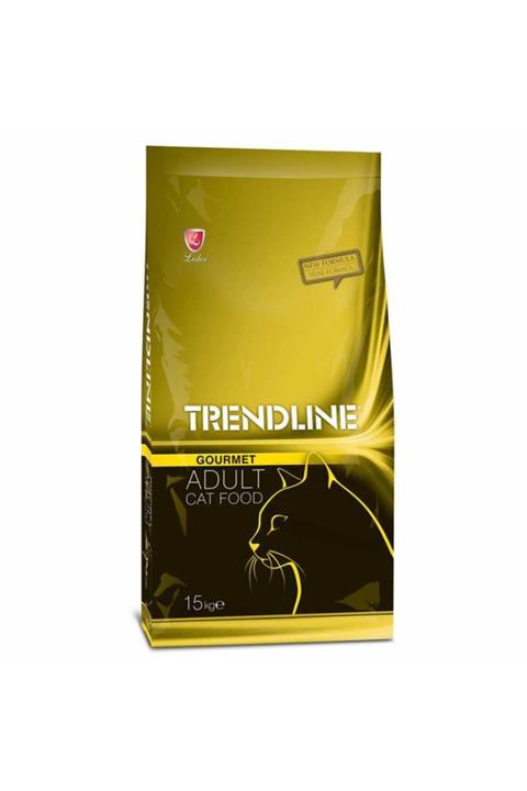 Trendline Gurme Renkli Taneli Kedi Maması 15 kg