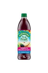 Robinsons Apple&Blackcurrant Squash No Added Sugar (Şekersiz) 1 Lt