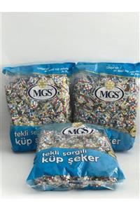 Mgs Tek Sargılı Küp Şeker 750 Gr.*3 Adet