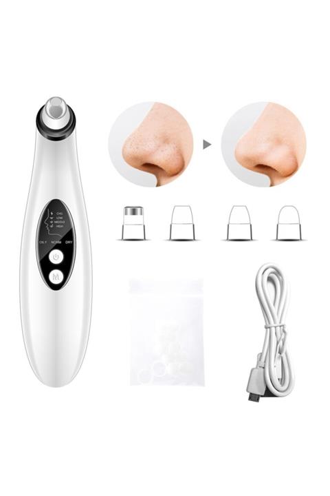 Vegetti Vakumlu Siyah Nokta Ve Akne Temizleme Cihazı