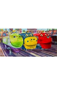 Özdilek Lisanslı Chuggington Plaj Havlusu 75x150cm