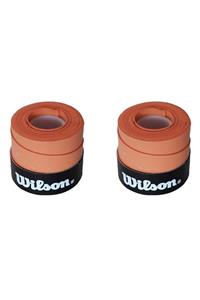 Wilson Comfort Bowl O'grips 2 Adet Grip, Tenis Raketi Gribi Kiremit Renkli