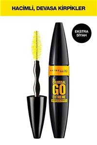 Maybelline New York Hacim Sağlayan Siyah Maskara  Colossal Go Extreme Volum Express Mascara 30114319