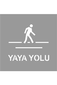 ELECTRONİC CHEAP Yaya Yolu Boyama Şablonu Alüminyum 100x100cm,yaya Yolu Alüminyum Boyama Şablonu 100x100cm