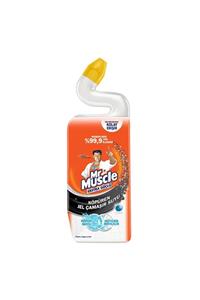 Mr. Muscle Ekstra Güçlü Tuvalet Temizleyici Köpüren Çamaşır Suyu Marine 750 ml