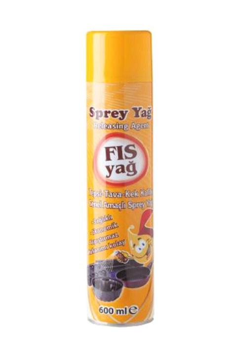 Fıs Yağ Fısyağ Tava Yağlama Spreyi 600 ml