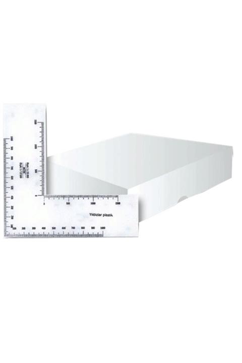 Yıldızlar Plan Müşiri Plastik L Cetveli