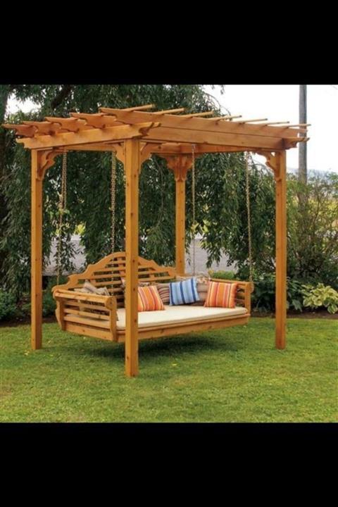 AHŞAP GEMİSİ Throne Ahşap Salıncak