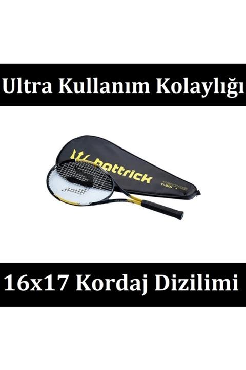 Hattrick T-201 27'' (ınch) 300 Gr Pu Tutma Sapı Tenis Raketi