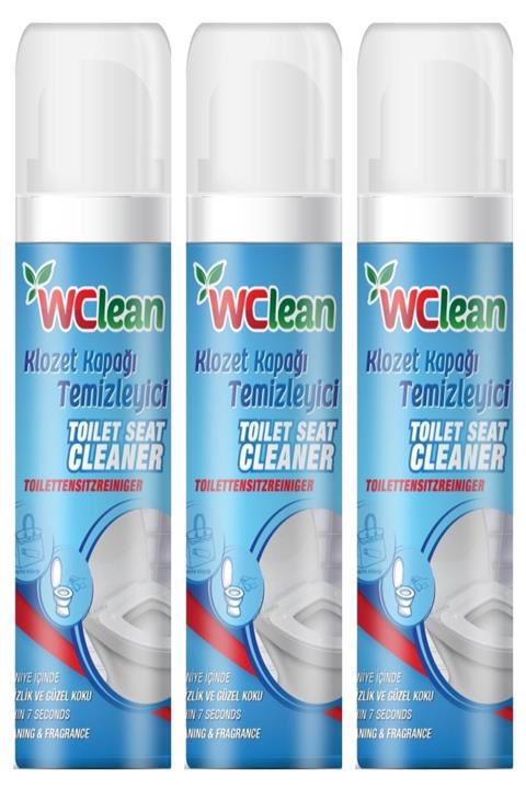 WClean Klozet Dezenfektan Sprey 50 Ml 3 Lü Set