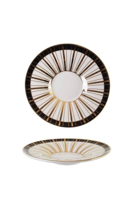 İpek Porselen Porselen Çay Tabağı