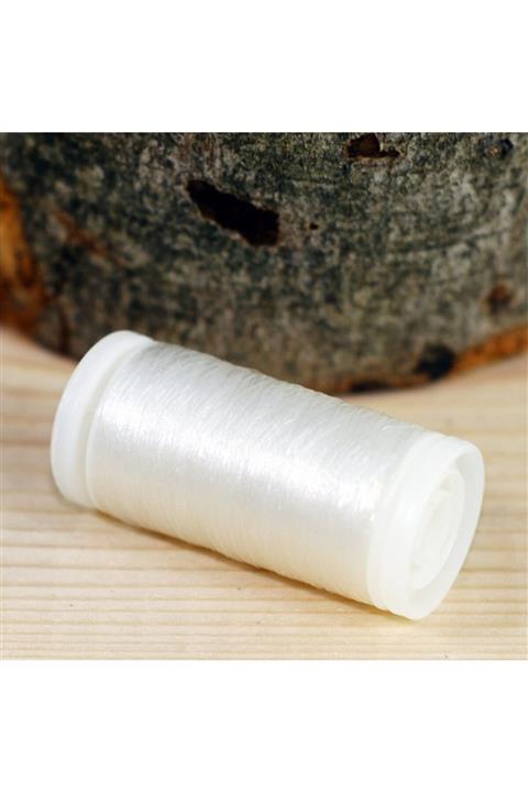 BALIM ÖRGÜ EVİ Hayalet Iplik Şeffaf Dayanıklı Ince Dikiş Ipi 1adet X 100 Metre