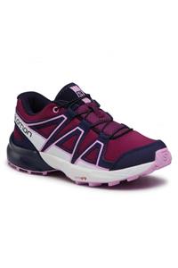 Salomon 412888 Speedcross J Plum Caspia/evening Blue/orchid Kadın Outdoor Ayakkabı