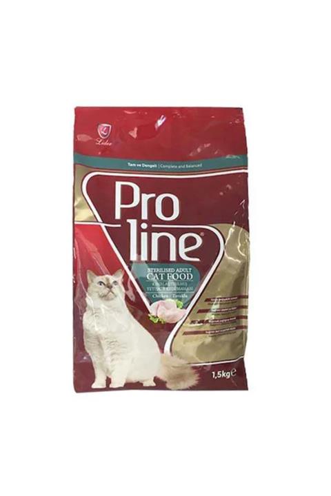 Pro Line Proline Kısırlaştırılmış Kedi Maması 1,5 Kg X 3 Adet
