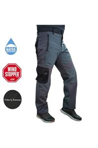 Spayko Pnt-611 Softshell Pantolon Gri-petrol Yeşili 44