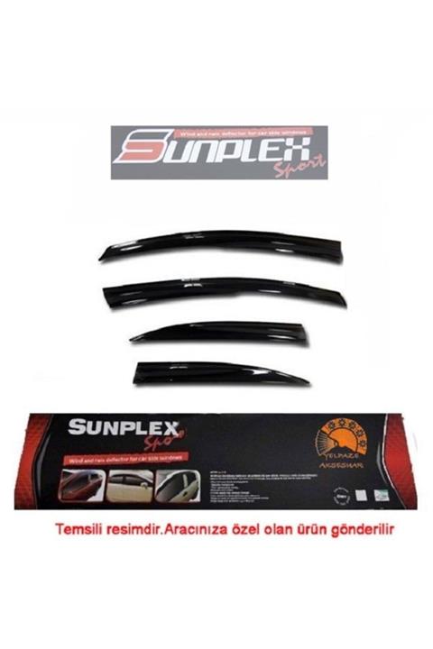 SUNPLEX Renault Megane 2 2003-2008 Mugen Cam Rüzgarlğı Ön-arka