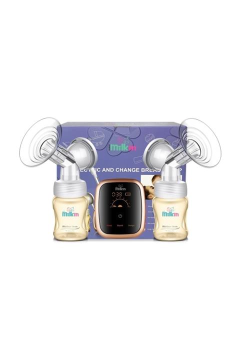 saubern Milk İn Milk In Ebp960 Çiftli Elektrikli Göğüs Pompası - Şarjlı Göğüs Pompası - Süt Pompası