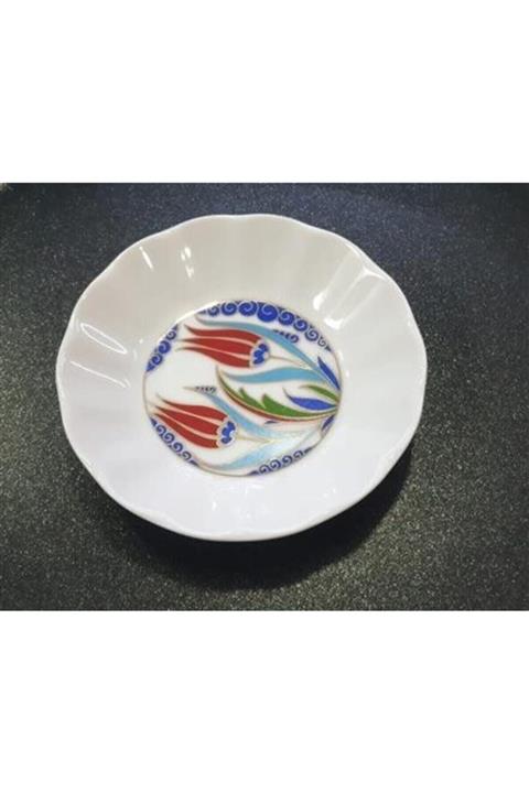 Porland Lalehan Porselen Çay Tabağı 12 Li