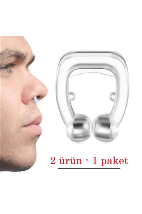 INVOKER - Horlama Önleyici Burun Klipsi Horlama Cihazı Nefes Açıcı Burun Aparatı ( 2 Ürün-1 Paket )