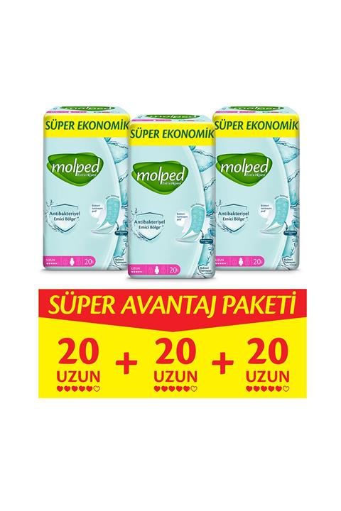 Molped Extra Hijyen Uzun Süper Avantaj Paketi 60 Adet