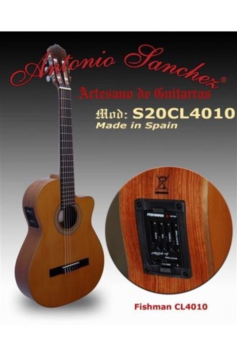 Antonio Sanchez Gitar Elektro Klasik Antonıo Sanchez S20cl4010