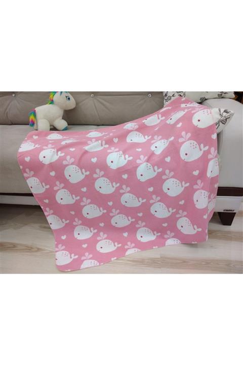 Elli4 Çok Amaçlı Bebek Örtüsü Pembe