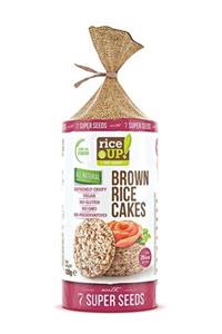 Gıdaevi Brown Rice Cakes No Gluten No Gmo No Preservatıves 7 Super Seeds 120 gr