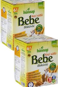 hünnap bebe Hünnap Keçi Sütlü Bebek Bisküvisi 400 Gr(2 Adet)