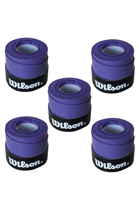 Wilson Comfort Bowl O'grips 5 Adet Grip, Tenis Raketi Gribi Mor