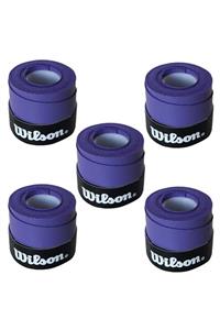 Wilson Comfort Bowl O'grips 5 Adet Grip, Tenis Raketi Gribi Mor