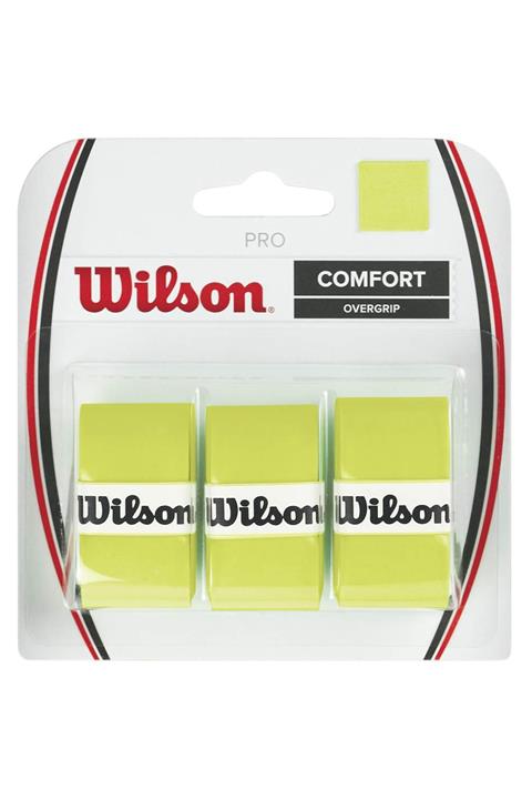 Wilson Overgrip Pro Soft 3lü Lime-yeşil Renk Raket Grip (wrz404