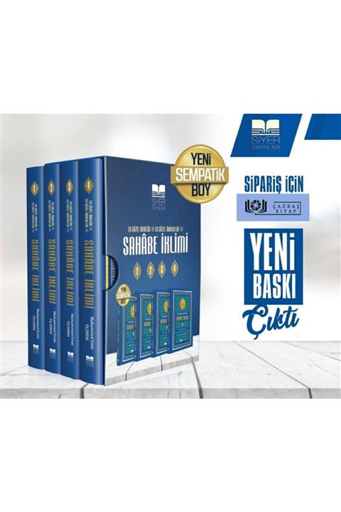 Siyer Yayınları Sahabe Iklimi/en Güzel Örneğin (SAS) En Güzel Örnekleri /sempatik Boy 4cilt Set Kutulu