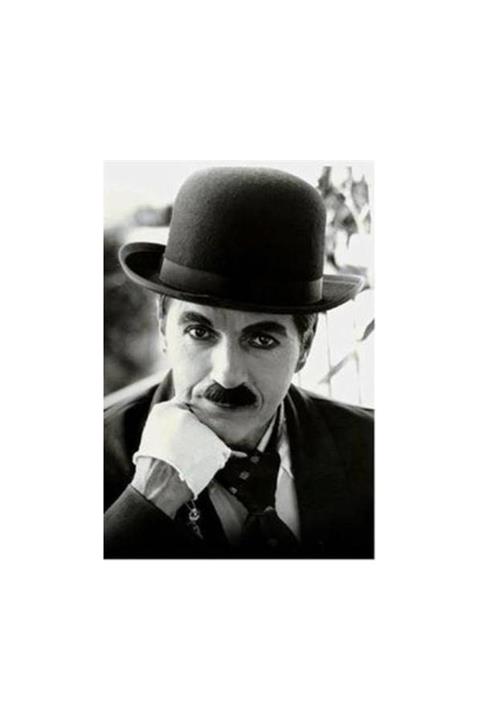 Ufuk Şaka Oyunları Merkezi Charlie Chaplin Melon Şapka Bıyık Ve Eldiven