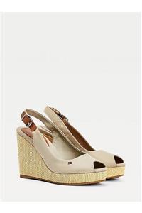 Tommy Hilfiger Kadın / Kız Sandalet ICONIC ELENA SLING BACK WEDGE FW0FW04789