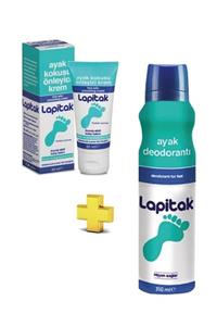 Lapitak Ayak Kokusu Önleyici Krem 60 ml + Ayak Deodorantı 150 ml