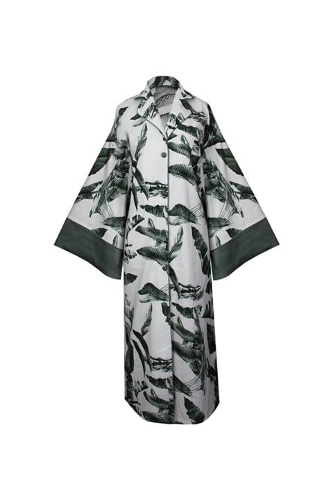 GRACE&KELLY Yeşil Biyeli Gömlek Elbise