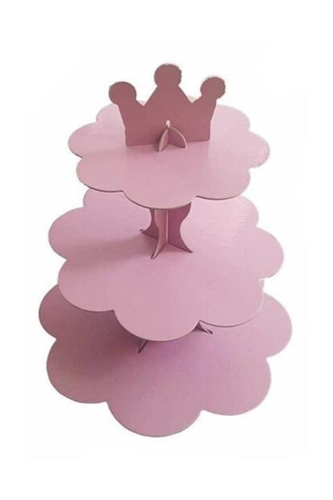 Adana Pasta Malzemeleri Düz Pembe Kek Standı