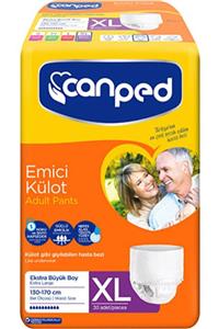 Canped Emici Külot Hasta Bezi Ekstra Büyük Boy Xl 30 Lu