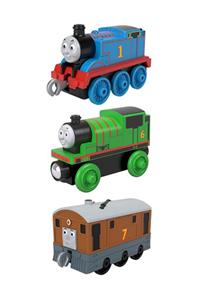 FISHER PRICE Thomas Ve Arkadaşları 3'lü Set (thomas - Toby - Percy)