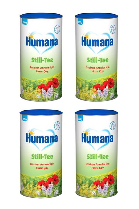 Humana Still Tee Çay 4'lü Set 200 Gr Emziren Anneler