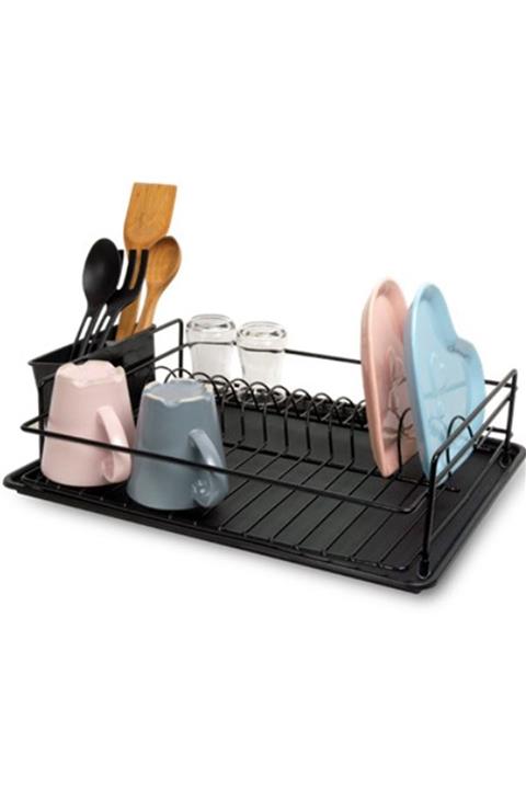 DoğrularPerilla Doğrular Perilla 71107 Metal Tek Katlı Tabaklık Siyah